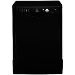 Indesit DFG 15B1 K Dishwasher, Black